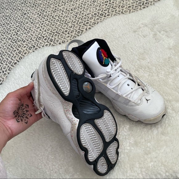 Nike Air Jordan 6 Rings Confetti Paint Splatter size US6Y/UK 5 - Picture 3 of 4